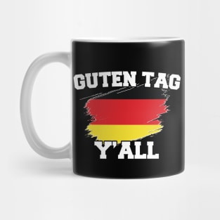 Guten Tag you all, Germany gift idea, good day german Mug